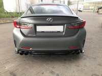 Maxton Design Spoiler Cap black gloss - Lexus RC