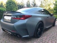 Maxton Design Spoiler Cap black gloss - Lexus RC