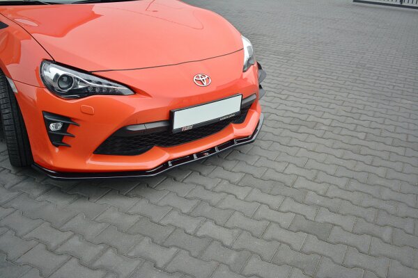 Maxton Design Front extension V.3 black gloss - Toyota GT86 Facelift