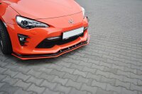 Maxton Design Front extension V.4 black gloss - Toyota GT86 Facelift