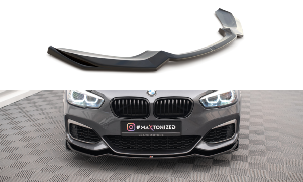 Maxton Design Frontansatz V.2 schwarz Hochglanz - BMW 1er F20/F21 M-Power