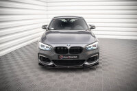 Maxton Design Front extension V.3 black gloss - BMW 1...