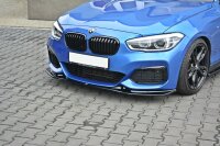 Maxton Design Frontansatz V.3 schwarz Hochglanz - BMW 1er F20/F21 M-Power