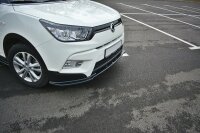 Maxton Design Frontansatz V.1 schwarz Hochglanz - Ssangyong Tivoli