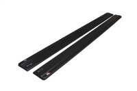 Maxton Design Side skirts extension extension black gloss - Ssangyong Tivoli