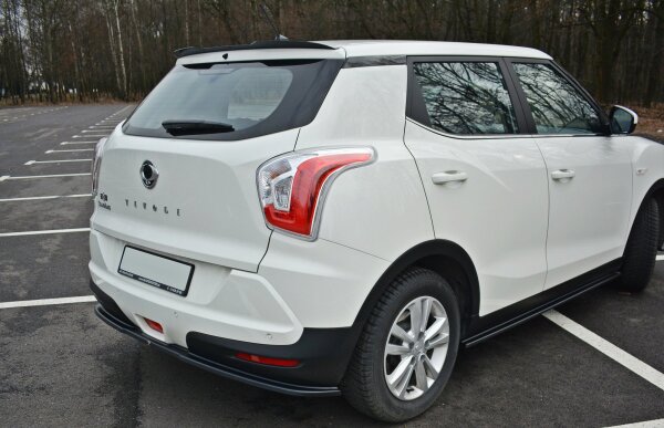 Maxton Design Spoiler Cap black gloss - Ssangyong Tivoli