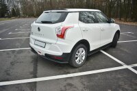 Maxton Design Middle diffuser rear extension black gloss - Ssangyong Tivoli