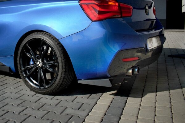 Maxton Design Rear extension Flaps diffuser - BMW 1 Series F20/F21 M-Power Facelift