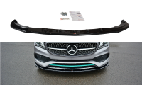 Maxton Design Front extension V.1 black gloss - Mercedes...