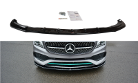 Maxton Design Front extension V.1 black gloss - Mercedes...