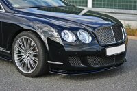 Maxton Design Frontansatz V.1 schwarz Hochglanz - Bentley...