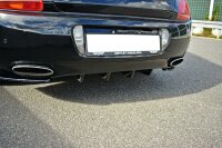 Maxton Design Diffuser rear extension black gloss - Bentley Continental GT