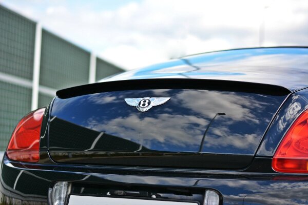 Maxton Design Spoiler Cap schwarz Hochglanz - Bentley Continental GT