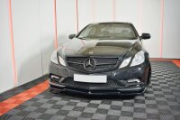 Maxton Design Front extension black gloss - Mercedes E-Class W207 Coupe AMG-Line