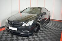 Maxton Design Side skirts extension extension black gloss - Mercedes E-Class W207 Coupe AMG-Line