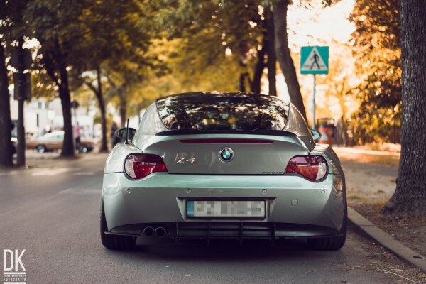 Maxton Design Diffuser rear extension for Rear bumper - BMW Z4 Coupe E86