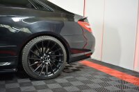 Maxton Design Splitter / Diffuser rear extension black gloss - Mercedes E-Class W207 Coupe AMG-Line