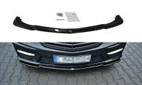 Maxton Design Front extension V.1 black gloss - Mercedes...