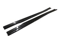 Maxton Design Seitenschweller Ansatz schwarz Hochglanz - Mercedes E63 AMG W212