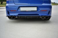 Maxton Design Rear extension Flaps diffuser black gloss - Alfa Romeo 156 GTA SW