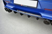 Maxton Design Diffuser rear extension black gloss - Alfa...