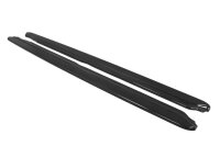 Maxton Design Side skirts extension extension black gloss...