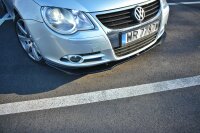 Maxton Design Front extension V.1 black gloss - VW EOS