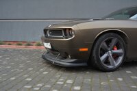 Maxton Design HYBRID Front extension V.1 - Dodge Challenger MK3. Phase-I SRT8 Coupe