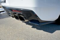 Maxton Design Rear extension Flaps diffuser black gloss - Chevrolet Camaro MK6 Phase-I 2SS Coupe