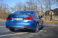 Maxton Design Heckansatz Flaps Diffusor schwarz Hochglanz - BMW 3er F30 Phase-II Sedan M-Sport