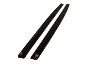 Maxton Design Side skirts extension extension black gloss - BMW 3 Series F30 Phase-II Sedan M-Sport