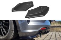 Maxton Design Rear extension Flaps diffuser black gloss - VW Scirocco MK3 R Facelift