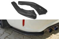 Maxton Design Heckansatz Flaps Diffusor schwarz Hochglanz - BMW M2 (F87) Coupe