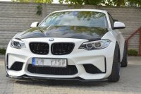 Maxton Design Frontansatz schwarz Hochglanz - BMW M2...