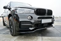 Maxton Design Front extension V.1 black gloss - BMW X5 F15 M Package