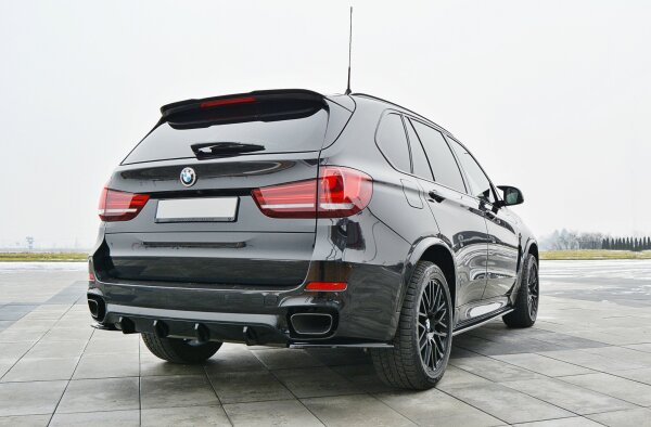 Maxton Design Spoiler Cap schwarz Hochglanz - BMW X5 F15 M Paket