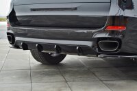 Maxton Design Diffuser rear extension black gloss - BMW...