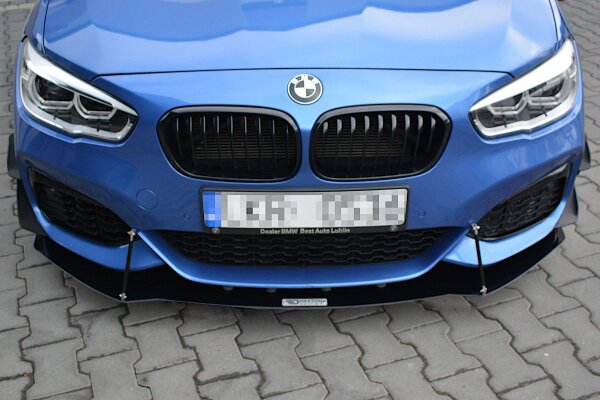 Maxton Design Racing Front extension V.1 - BMW 1 Series F20/F21 M-Power Facelift