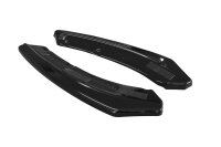 Maxton Design Heckansatz Flaps Diffusor schwarz Hochglanz - Hyundai Genesis Coupe MK1