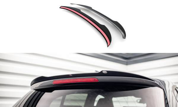 Maxton Design Spoiler Cap V.2 schwarz Hochglanz - BMW 1er F20/F21 M-Power Facelift