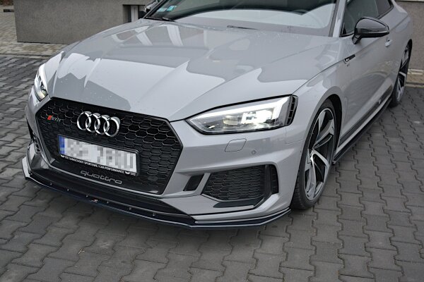 Maxton Design Frontansatz V.1 schwarz Hochglanz - Audi RS5 F5 Coupe / Sportback