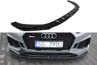 Maxton Design Front extension V.1 black gloss - Audi RS5...