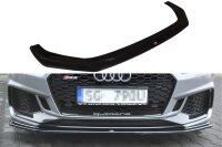 Maxton Design Front extension V.2 black gloss - Audi RS5...