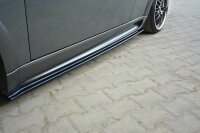 Maxton Design Side skirts extension extension black gloss - Mini R53 Cooper S JCW