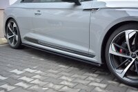 Maxton Design Side skirts extension extension black gloss...