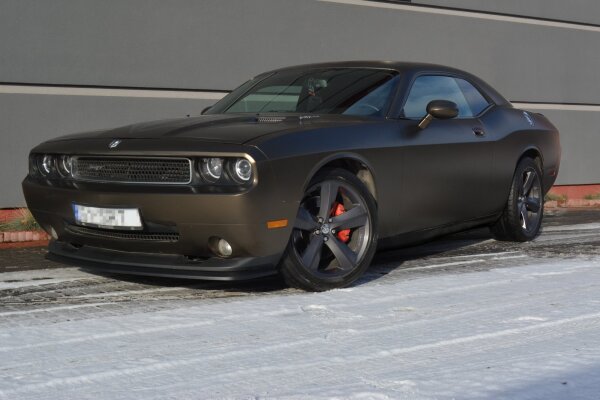 Maxton Design Frontansatz schwarz Hochglanz - Dodge Challenger MK3. Phase-I SRT8 Coupe