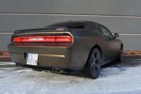 Maxton Design Middle diffuser rear extension black gloss - Dodge Challenger MK3. Phase-I SRT8 Coupe