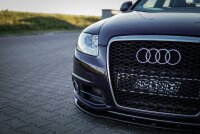 Maxton Design Front extension black gloss - Audi A6...