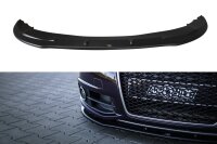 Maxton Design Front extension black gloss - Audi A6...