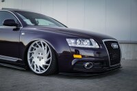 Maxton Design Frontansatz schwarz Hochglanz - Audi A6 S-Line C6 FL